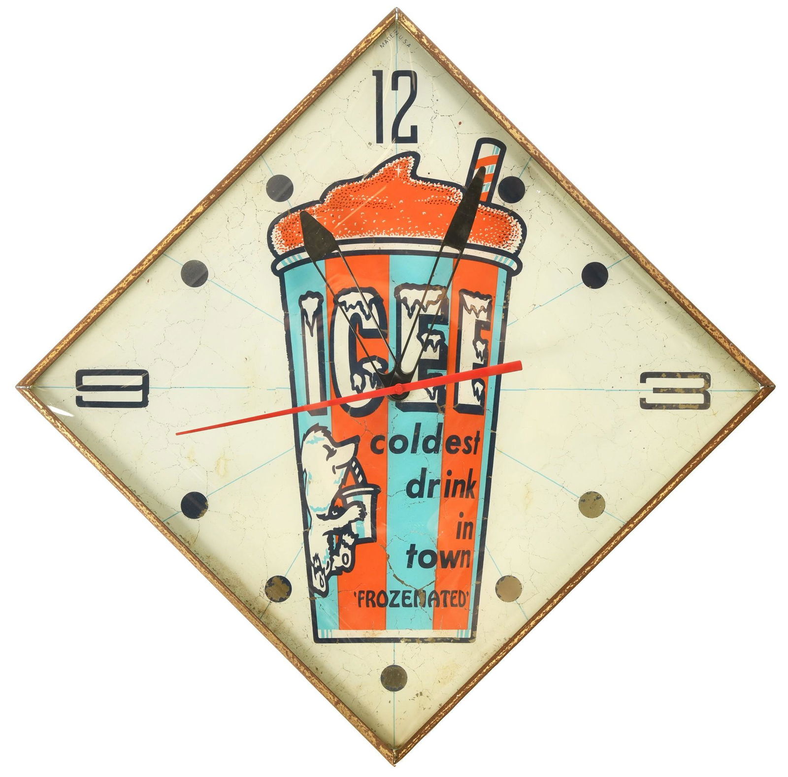 Icee Lighted Clock (1 of 3)