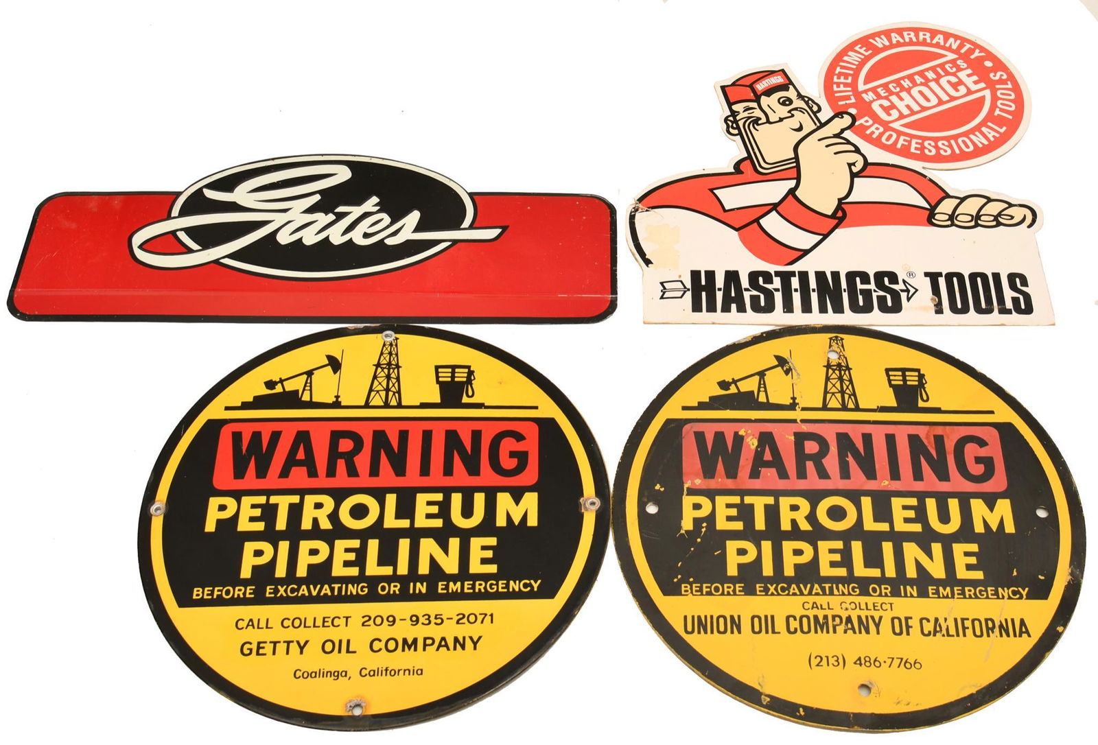 Lot of 4 Signs (1 of 2)