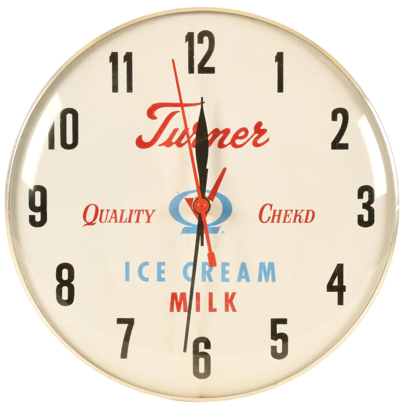 Turner Ice Cream and Milk Clock (1 of 2)