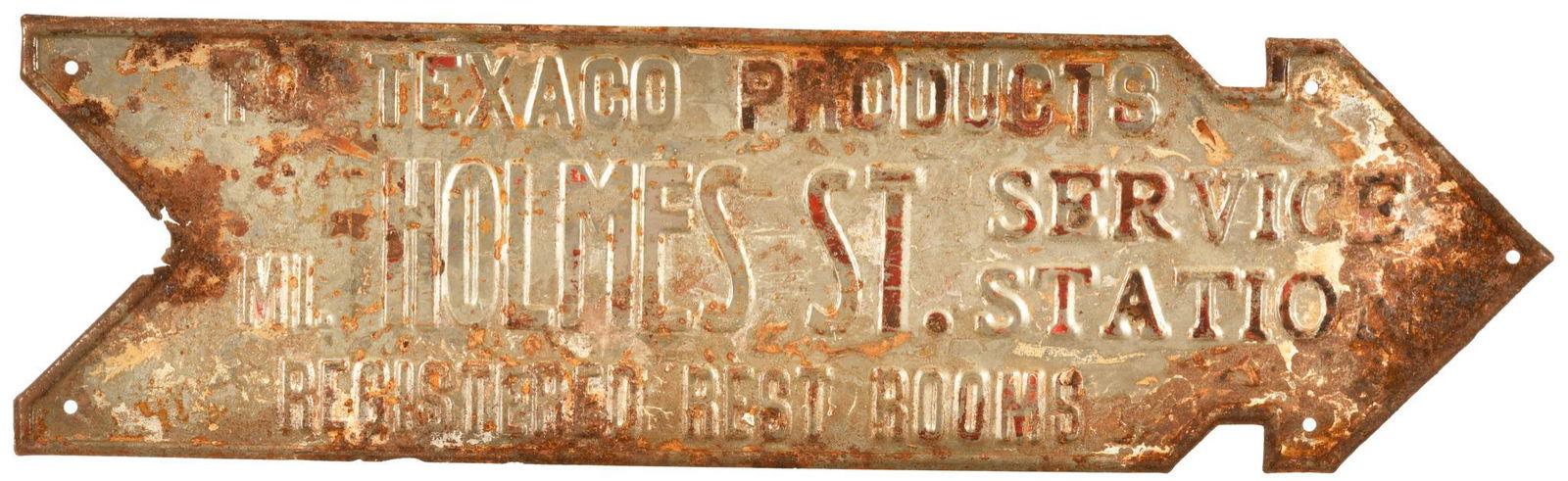 Texaco Products Arrow Sign (1 of 2)