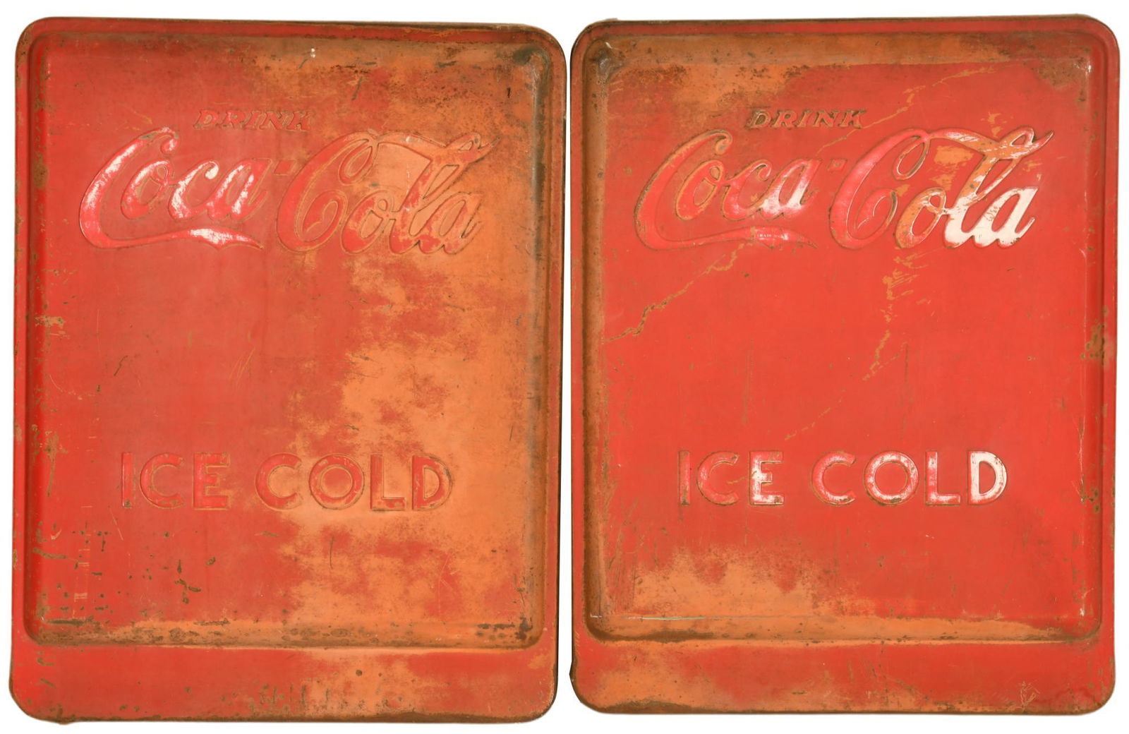 Embossed Coca Cooler Sides (1 of 2)
