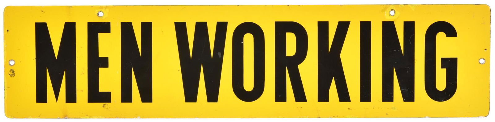 Men Working Sign (1 of 2)