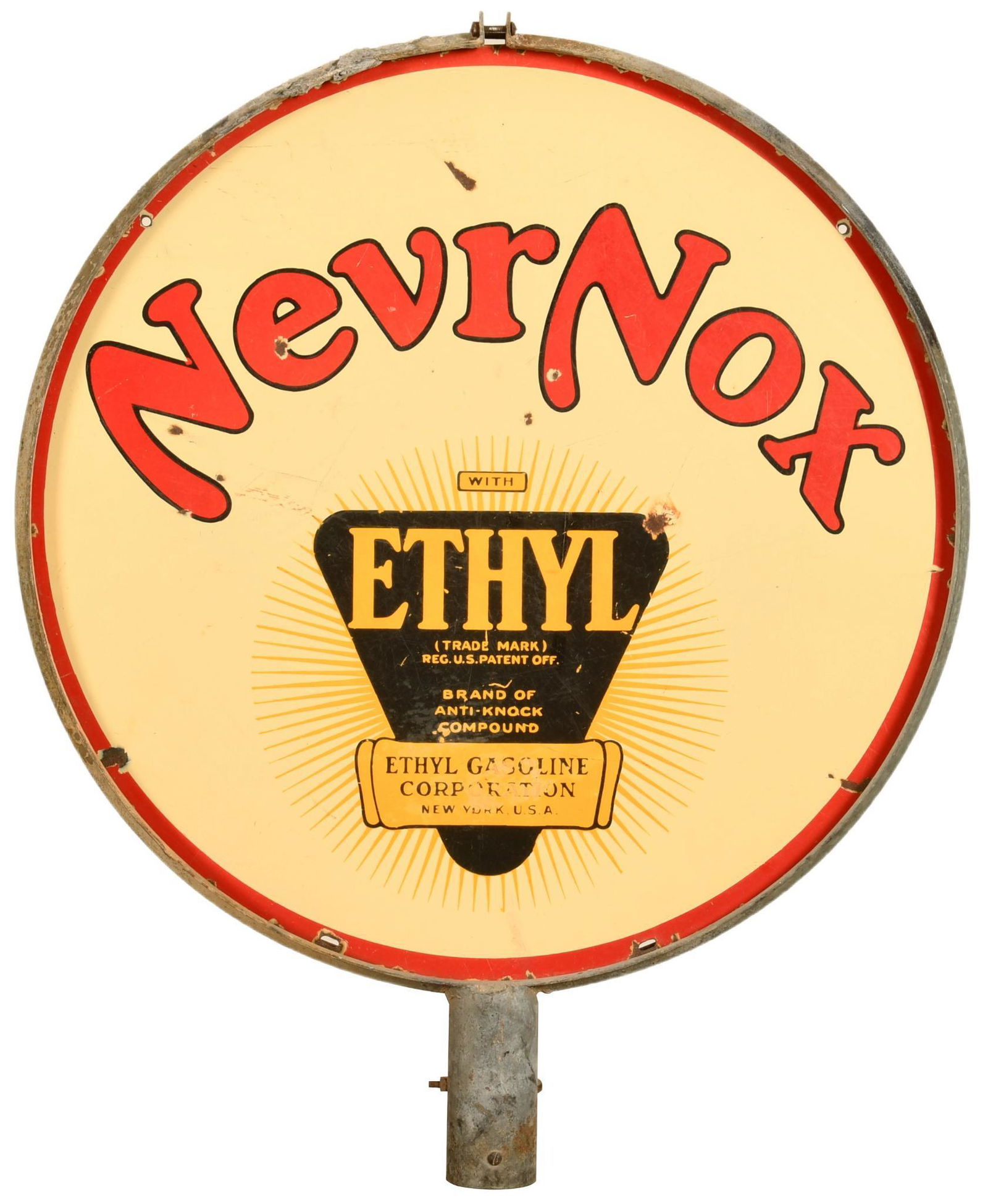 Never Nox Ethyl Curb Sign (1 of 2)