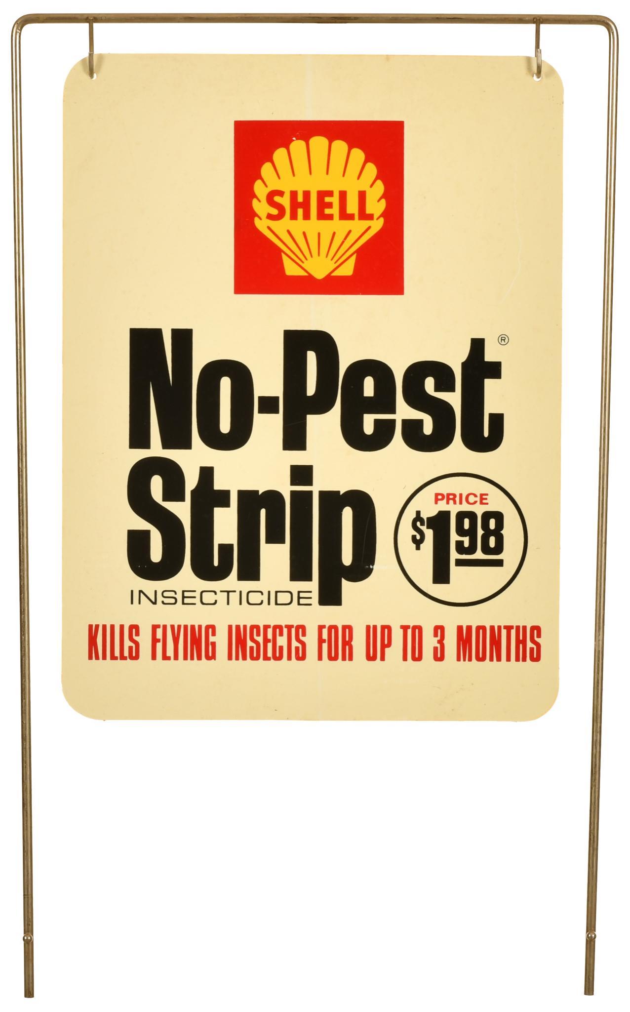 Shell No Pest Strip Insecticide Rack Sign (1 of 2)