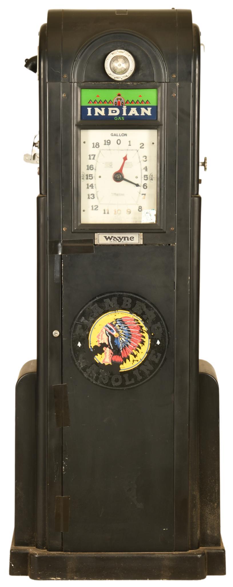 Wayne 866 Clockface Gas Pump (1 of 3)
