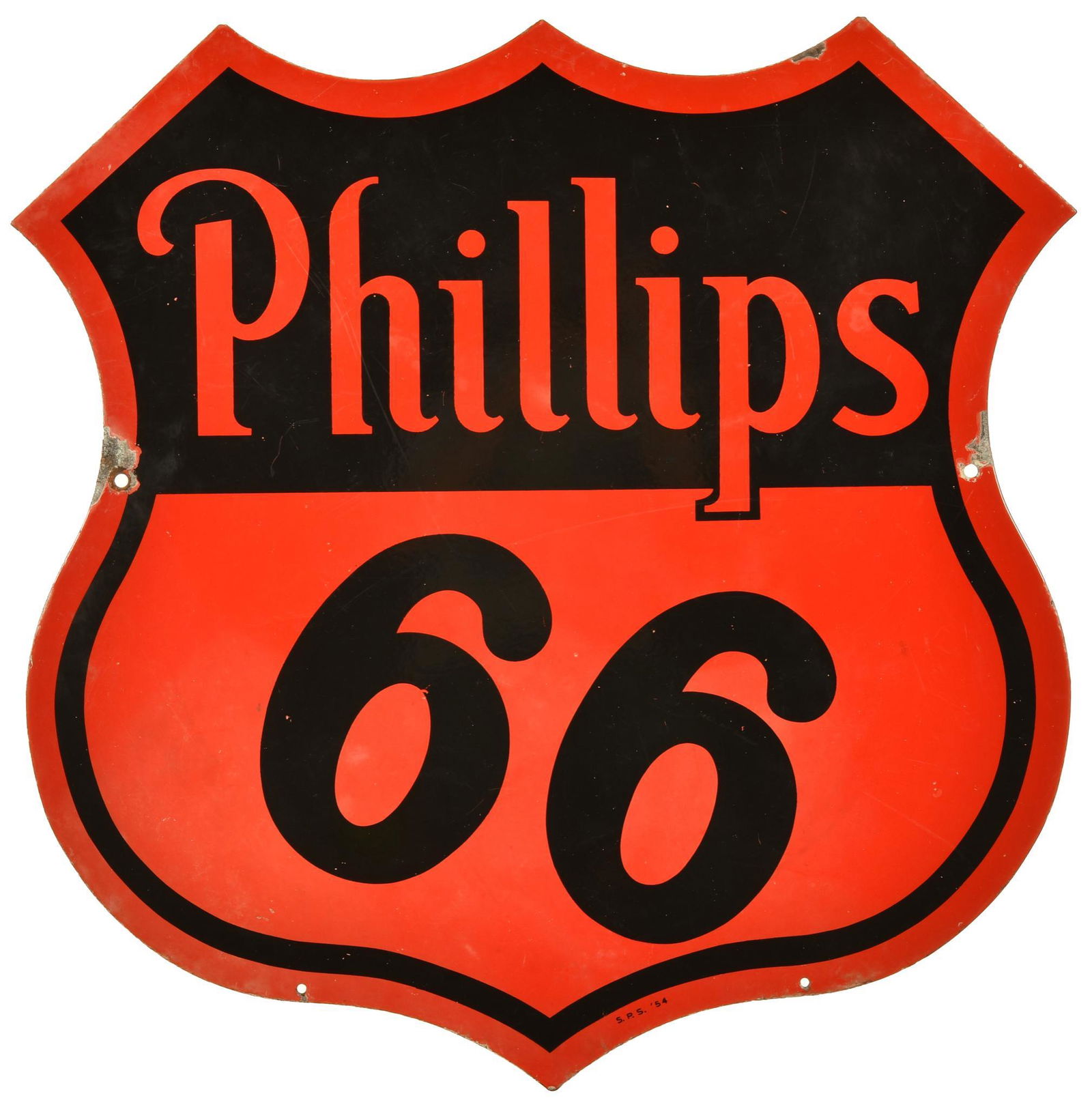 Phillips 66 Curb Sign (1 of 2)