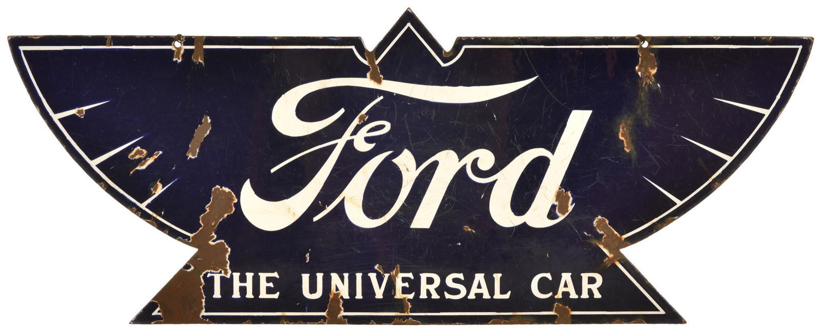 Ford The Universal Car Die Cut Sign (1 of 2)