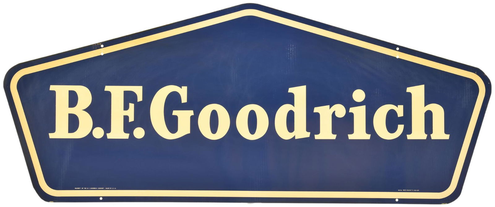 B.F. Goodrich Die Cut Sign (1 of 2)