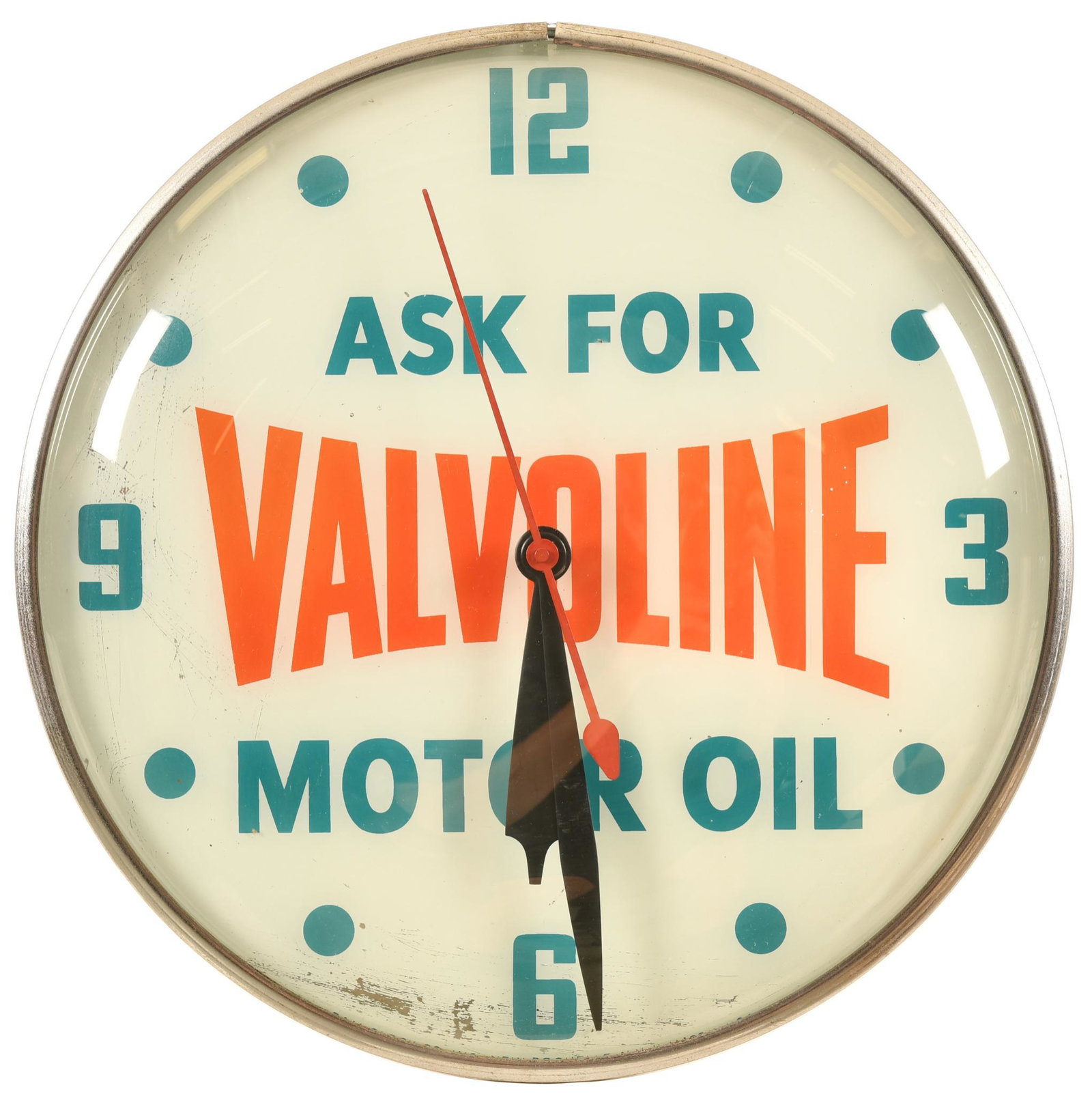 Valvoline Motor Oil Pam Clock (1 of 2)