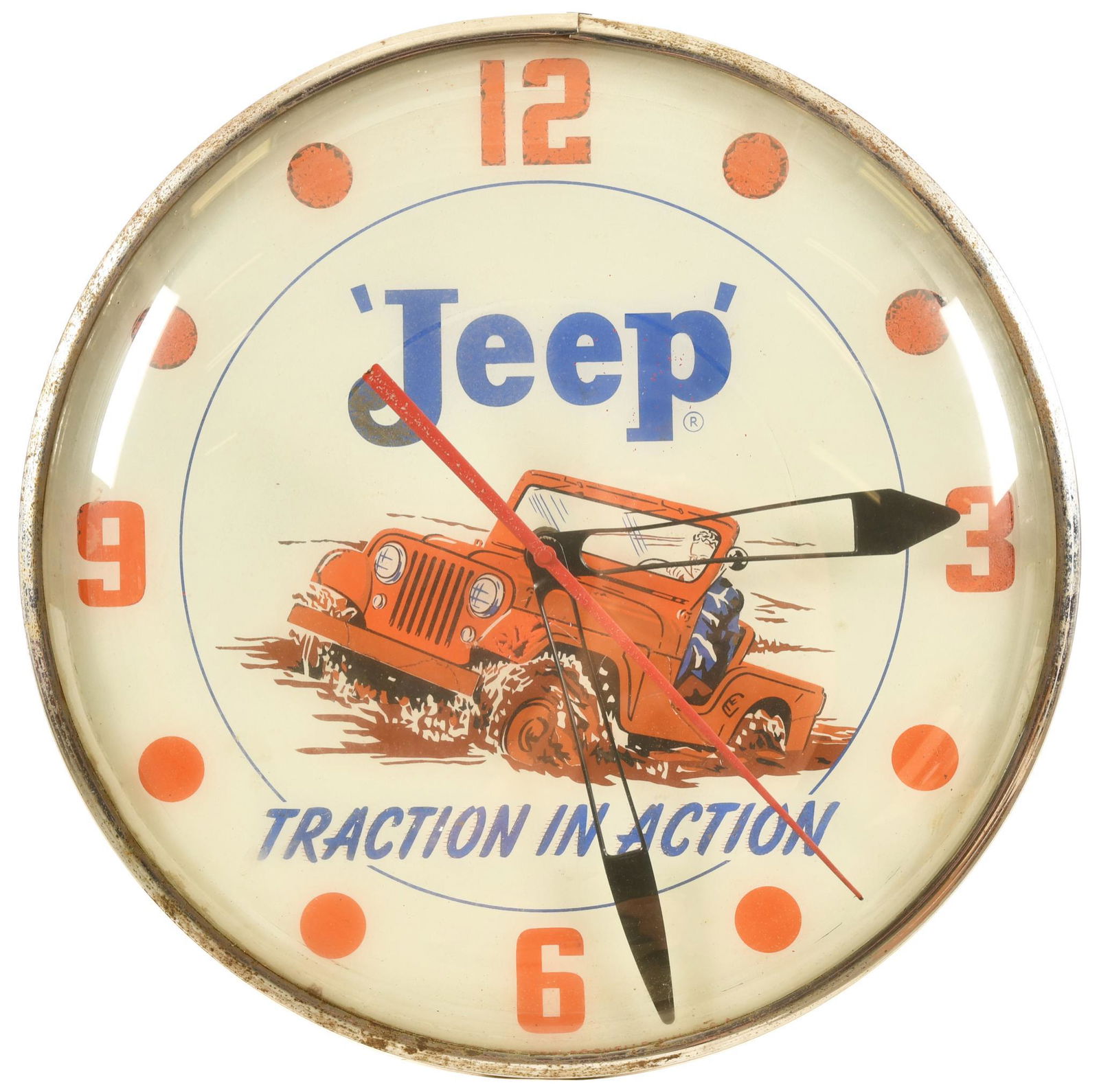 Jeep Lighted Clock (1 of 3)
