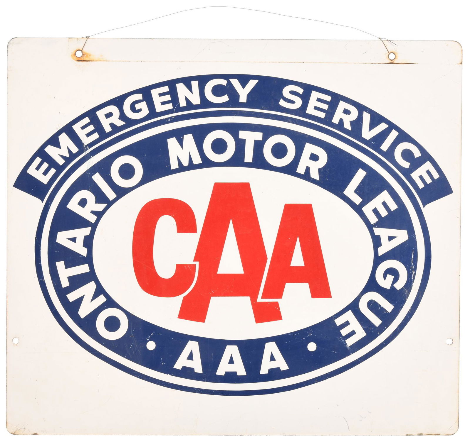 Ontario Motor League AAA Sign (1 of 2)
