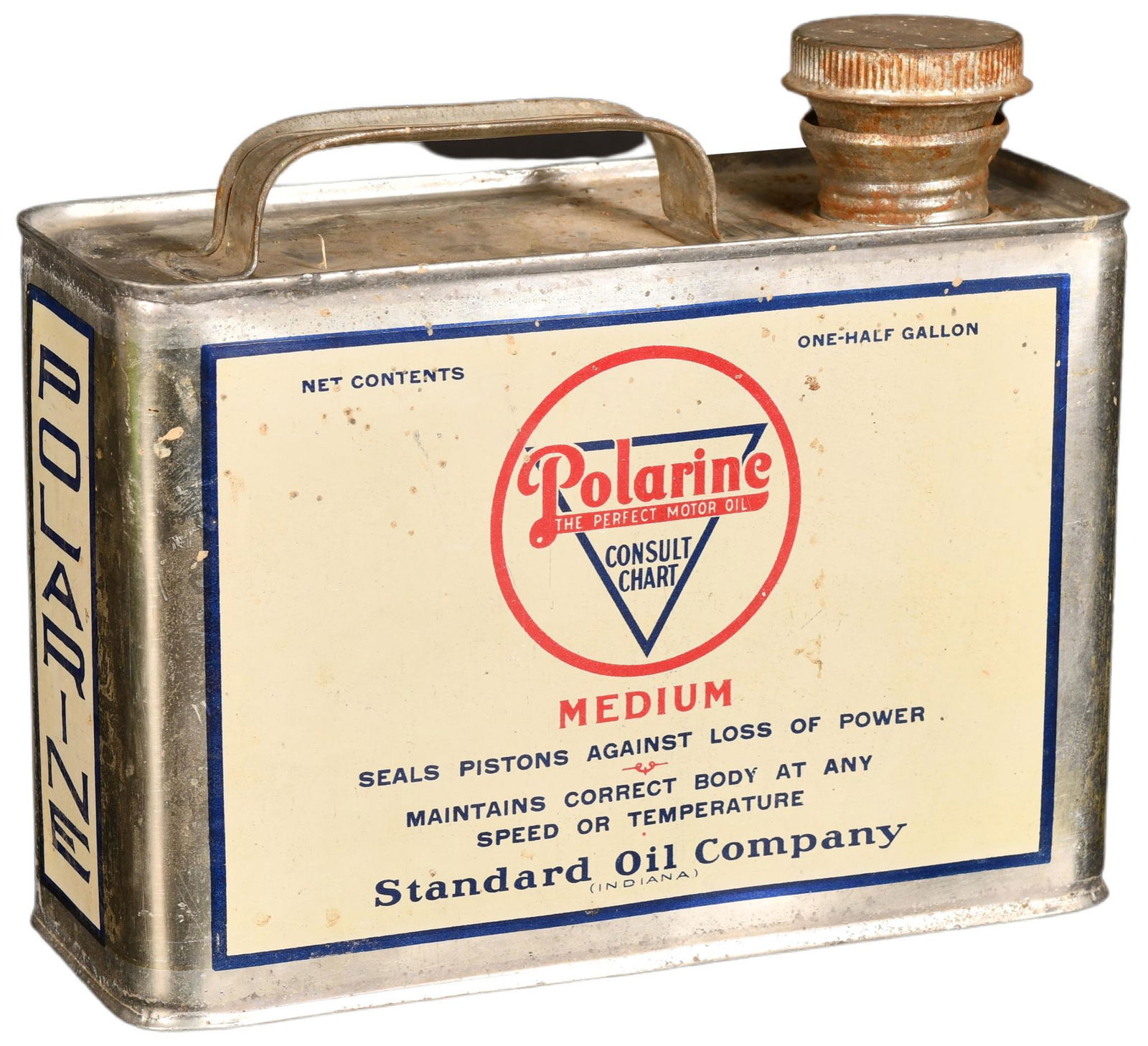 Polarine Medium Half Gallon Can NOS (1 of 2)