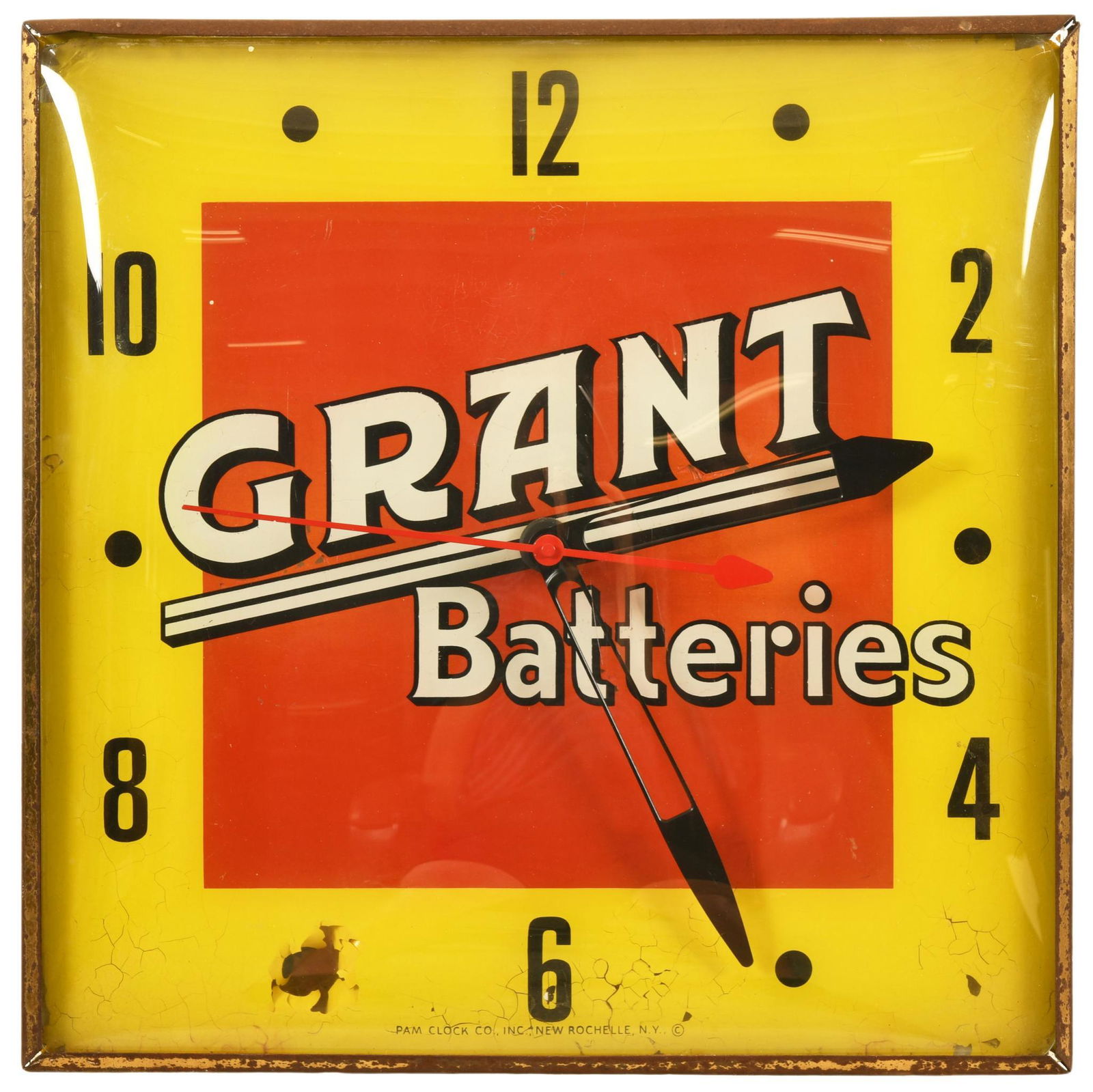 Grant Batteries Lighted Pam Clock (1 of 2)