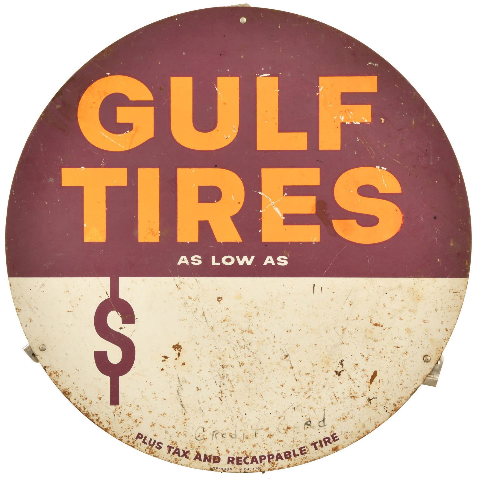 Gulf Tires Tire Insert Sign (1 of 2)
