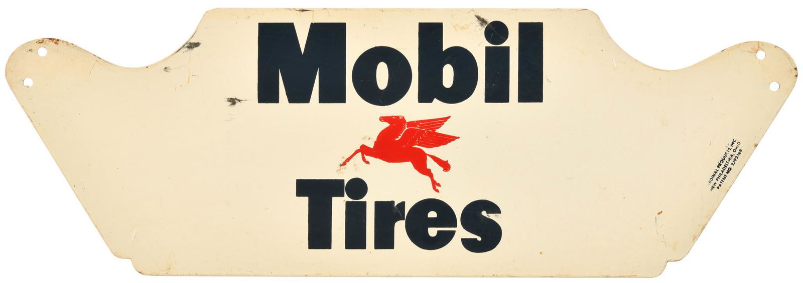 Mobil Tires Tire Rack Sign (1 of 2)
