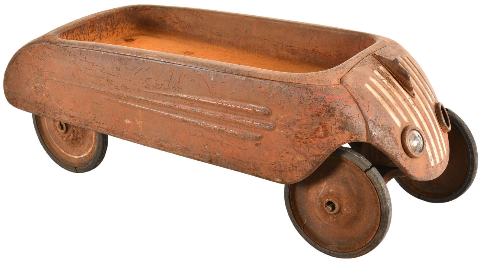 Early Art Deco "Skippy Deluxe" Style Child's Wagon (1 of 2)