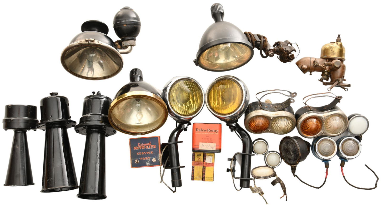 Box Lot of Early Automotive Items (1 of 1)