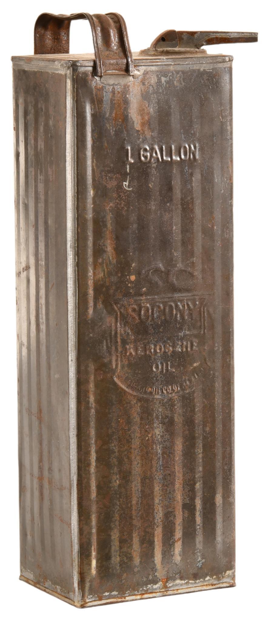 Socony Oil Can With Spout (1 of 2)