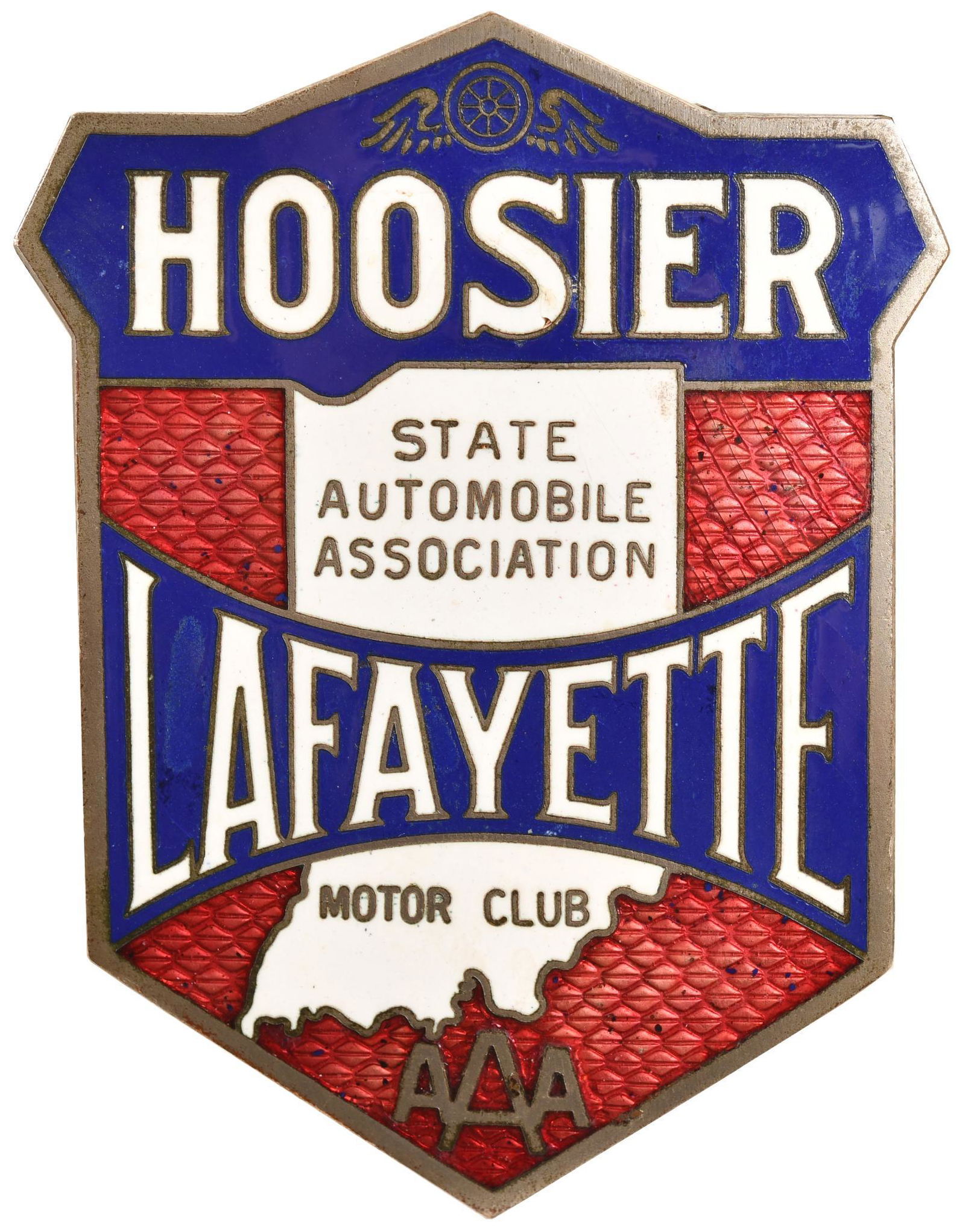 Triple A Lafayette State Automotive Association Plaque (1 of 2)