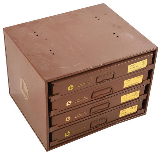 Four Drawer Lawson Parts Oct 08, 2022 Route 32 Auctions in Iowa
