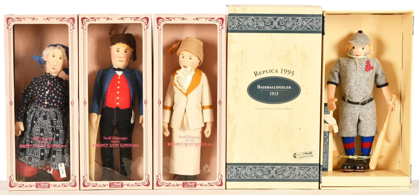 Lot of 4 New in Box Steiff Stuffed Toys (1 of 3)