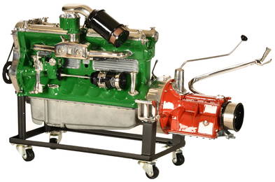 Retro 1-2-3 Scale Model of Duesenberg Engine
