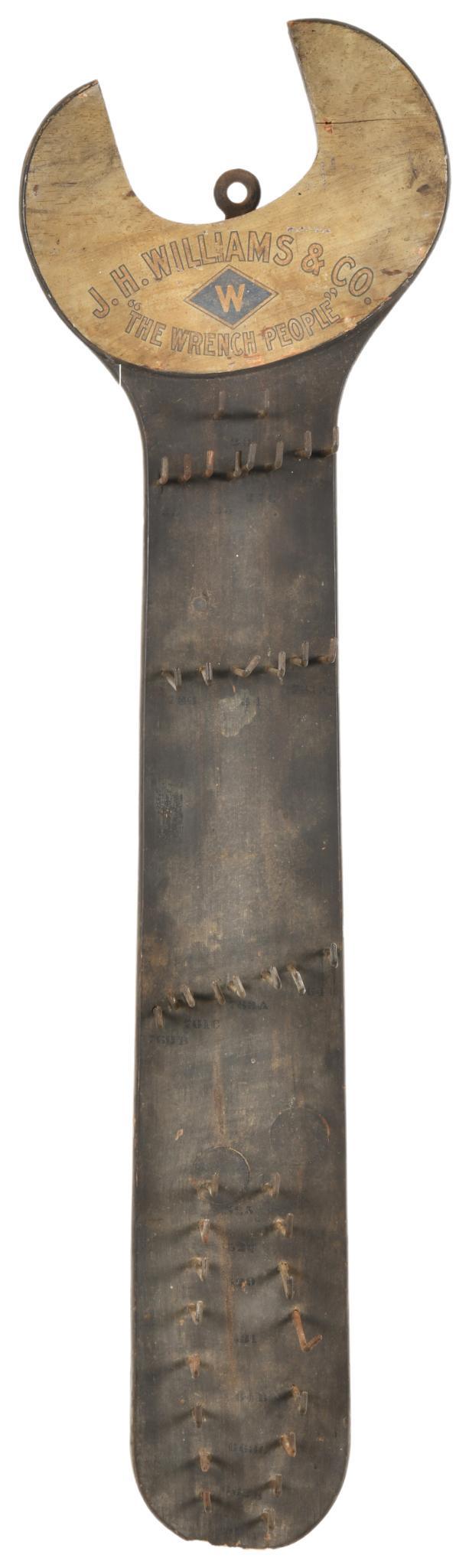 J.H. Williams and Co. Die Cut Wrench Display (1 of 2)