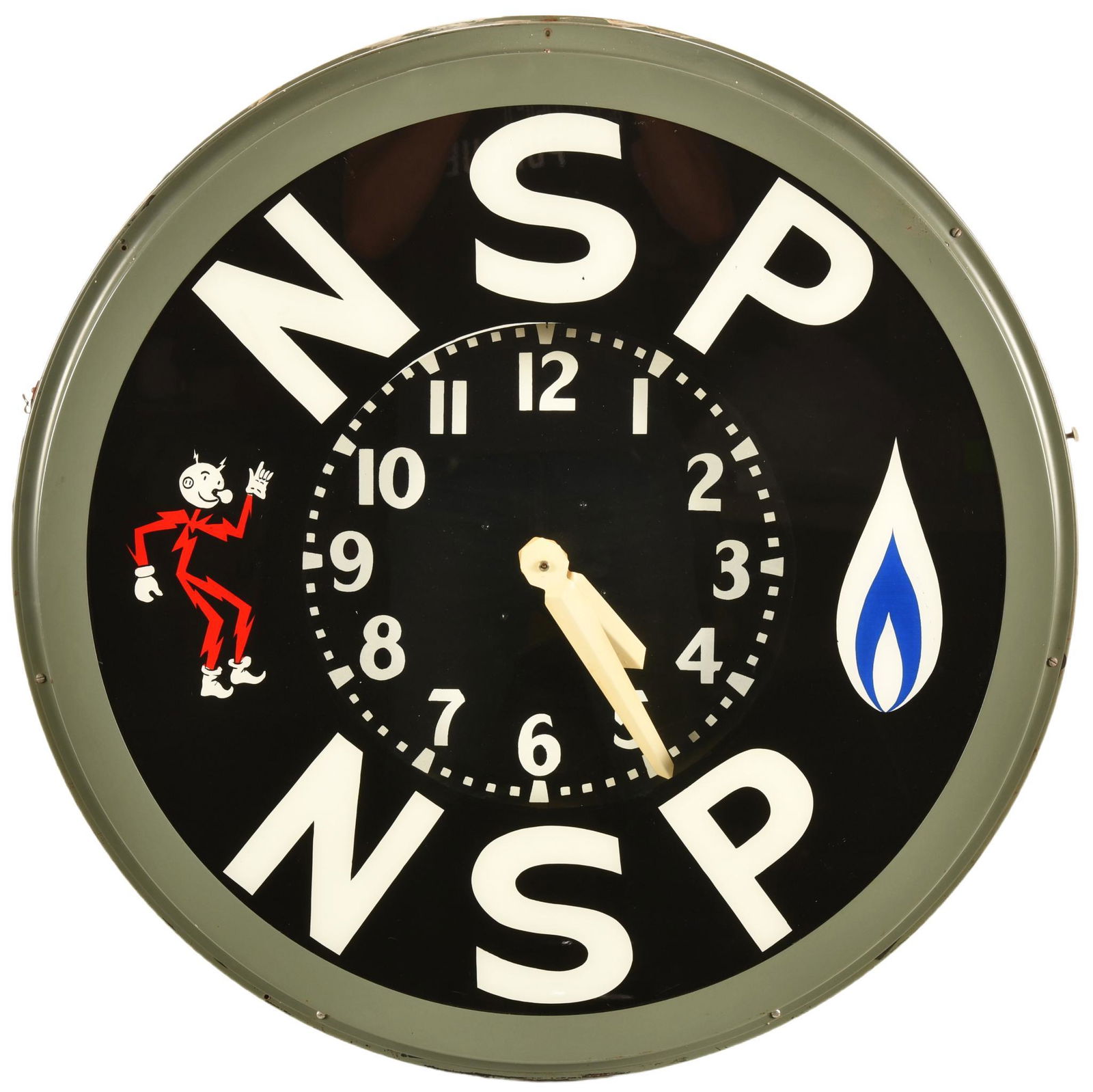 NSP Reddy Kilowatt Neon Clock (1 of 3)