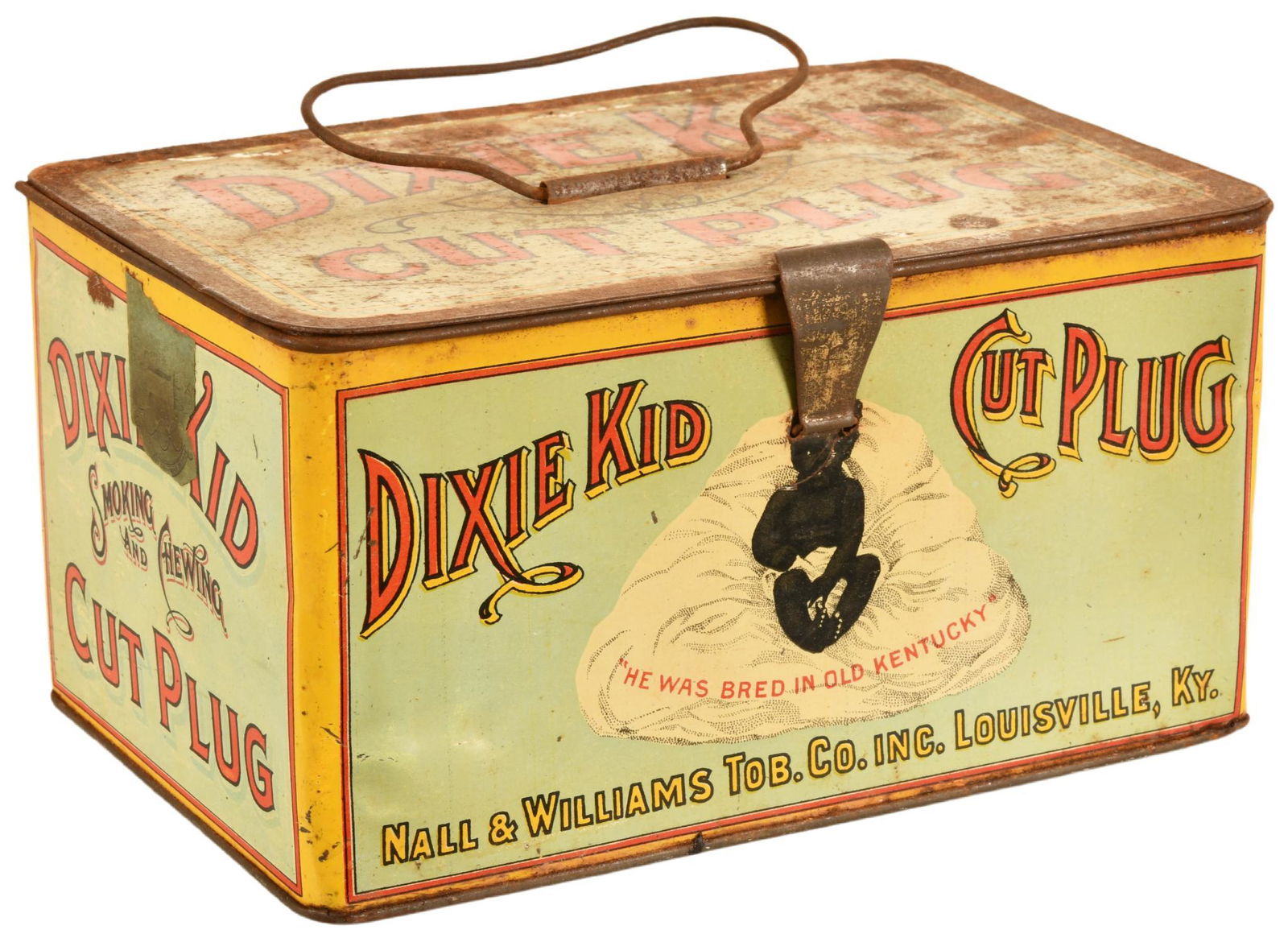 Dixie Kid Cut Plug Tobacco Tin (1 of 2)