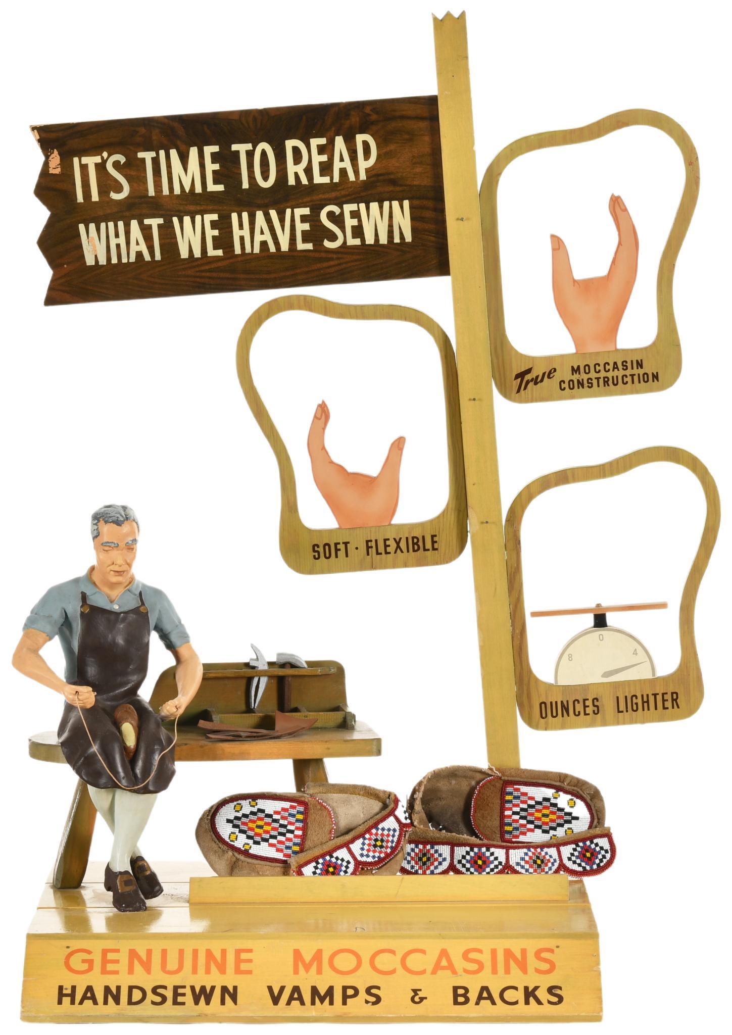 It's Time To Reap What We Have Sewn Moccasin Store Display (1 of 1)