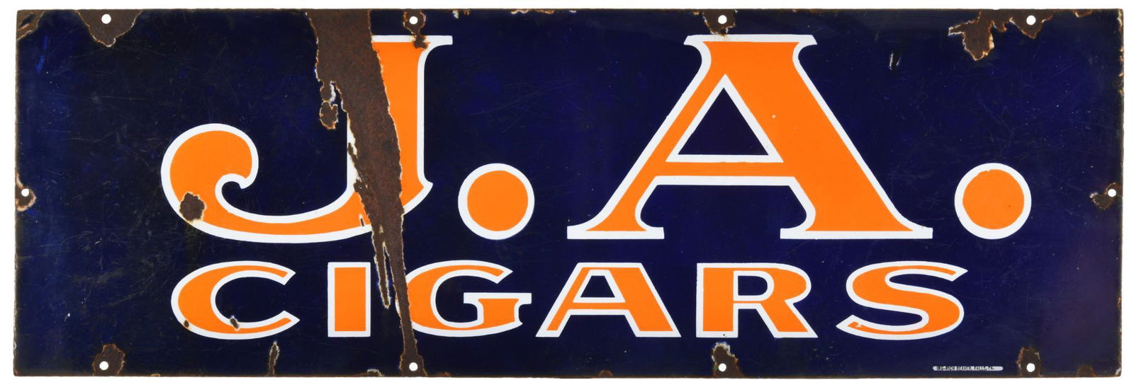 J.A. Cigars Horizontal Sign (1 of 2)
