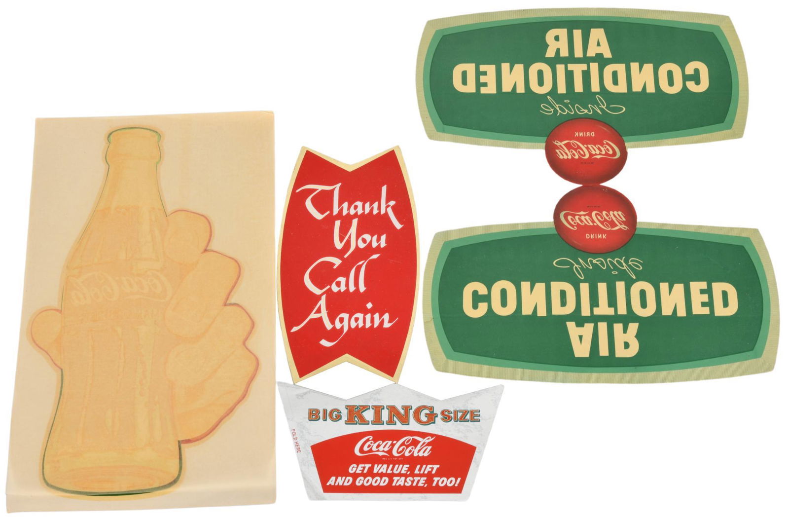 Lot Of Coca-Cola Original Decals (1 of 1)
