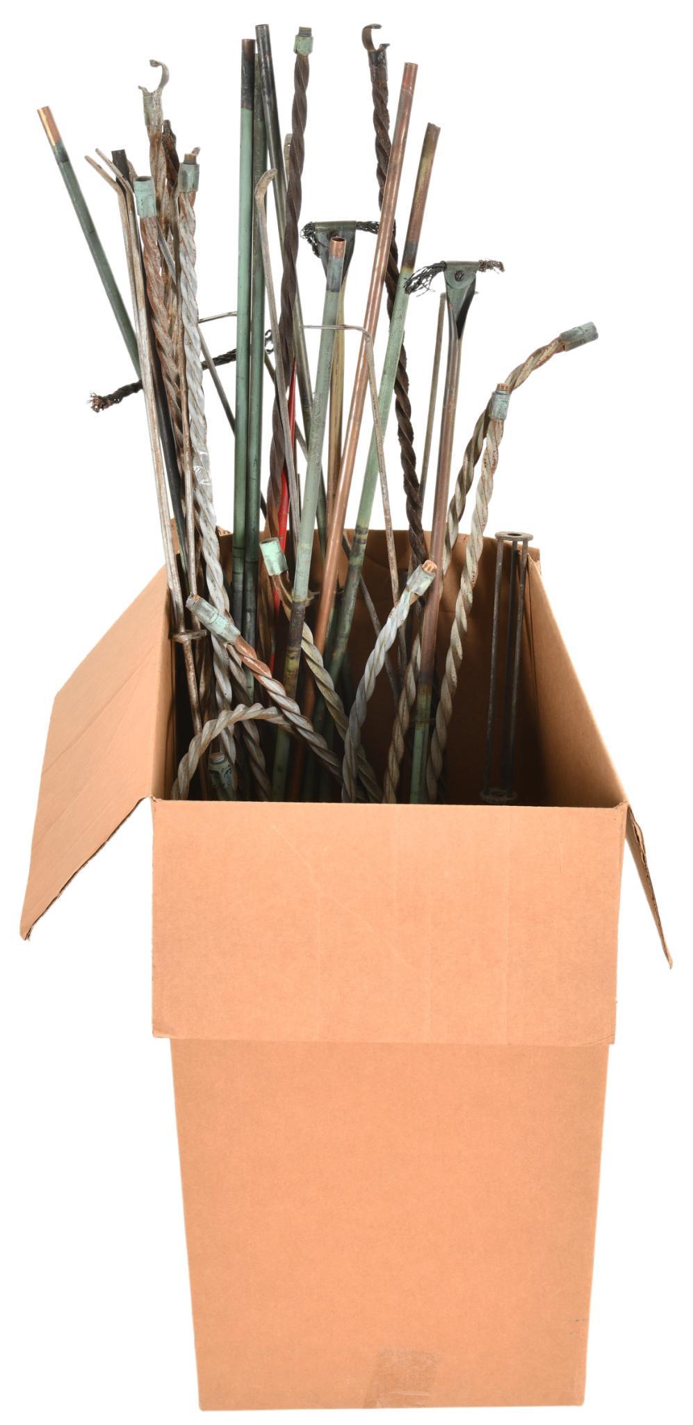 Lot Of Weathervane Rods (1 of 1)