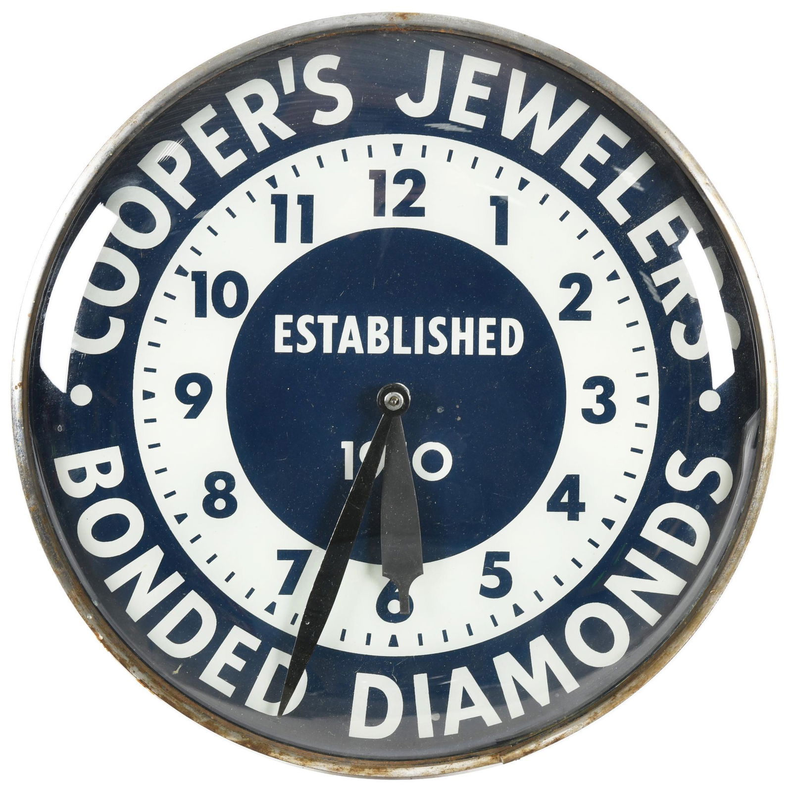 Cooper's Jewelers Lighted Clock (1 of 3)