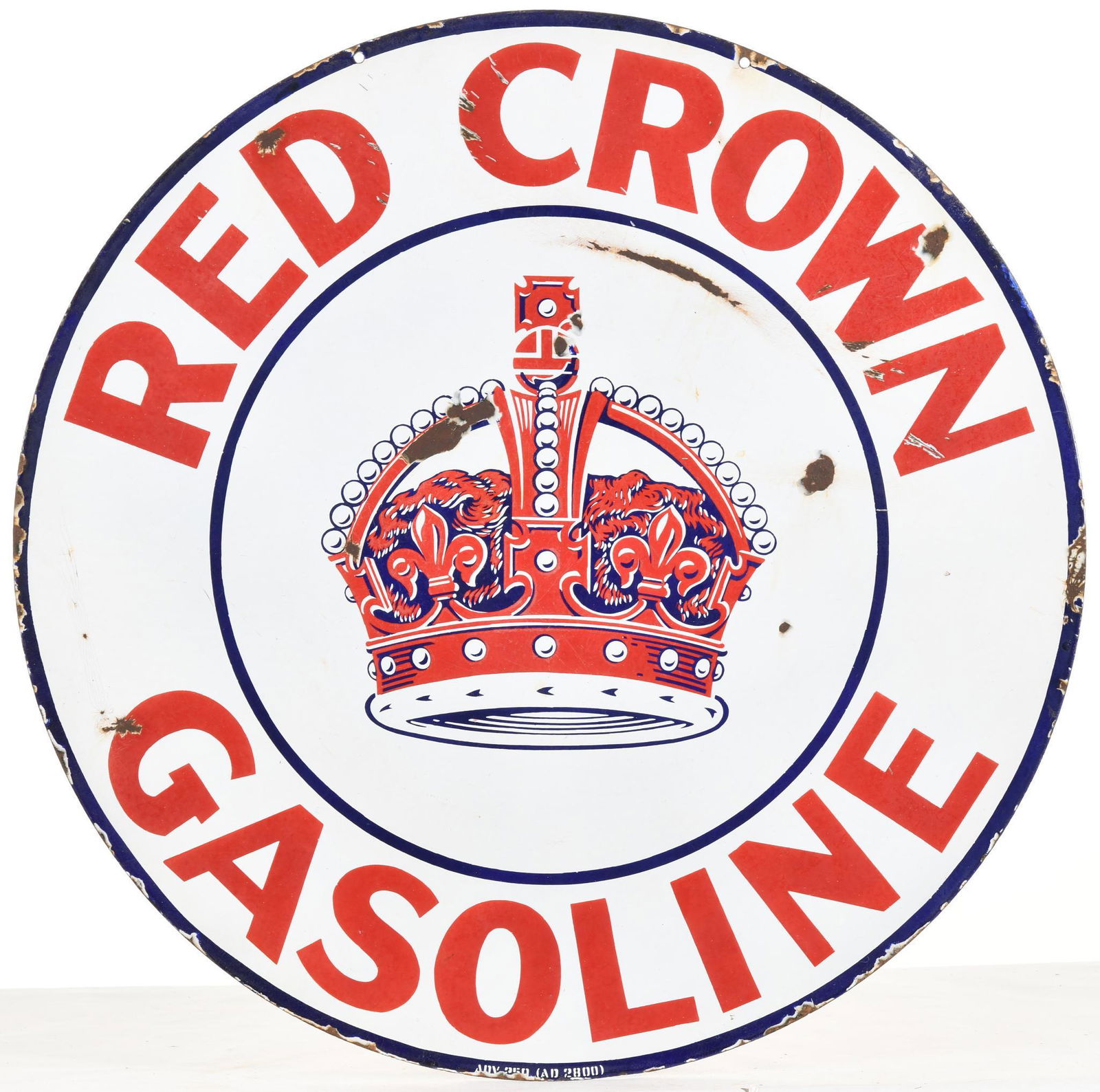 Red Crown Gasoline Sign (1 of 2)
