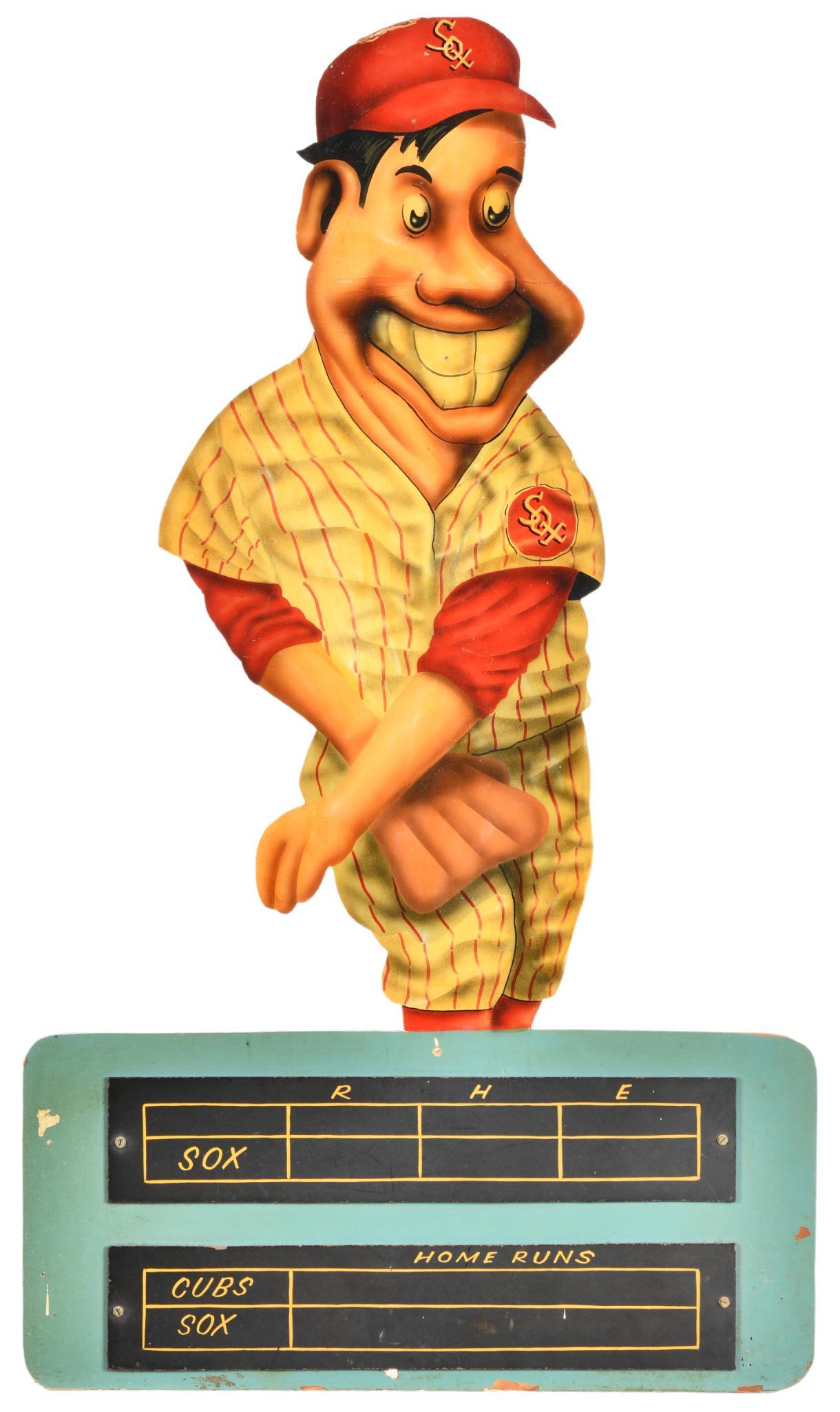 Sox & Cubs Diecut Scoreboard (1 of 2)