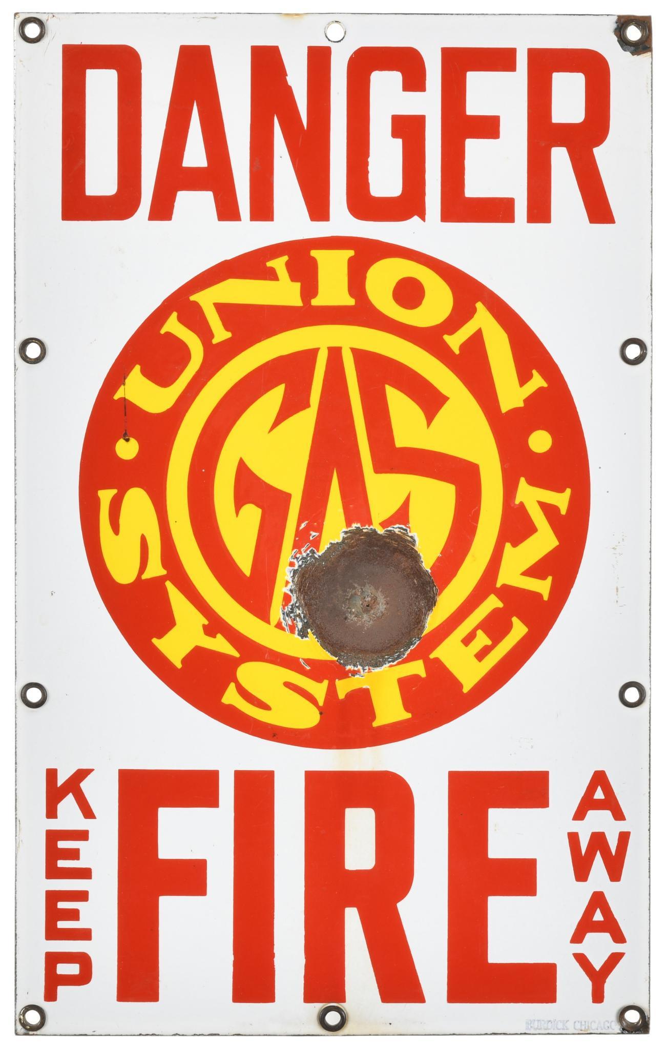 Danger Union Gas Sign (1 of 2)