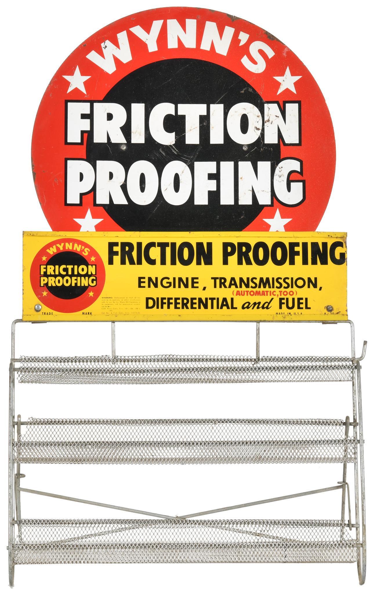 Wynn's Friction Proofing Rack (1 of 2)