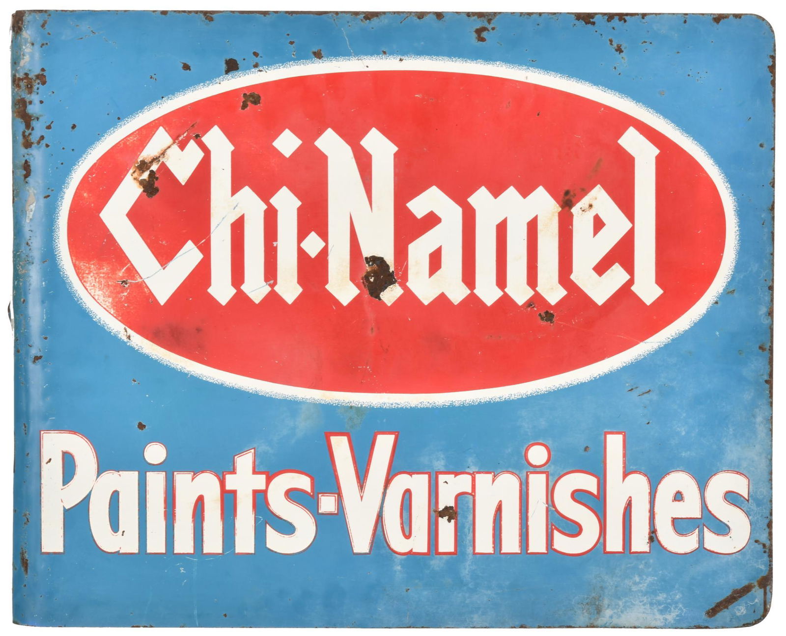 Chi-Namel Paints-Varnishes Flange Sign (1 of 1)