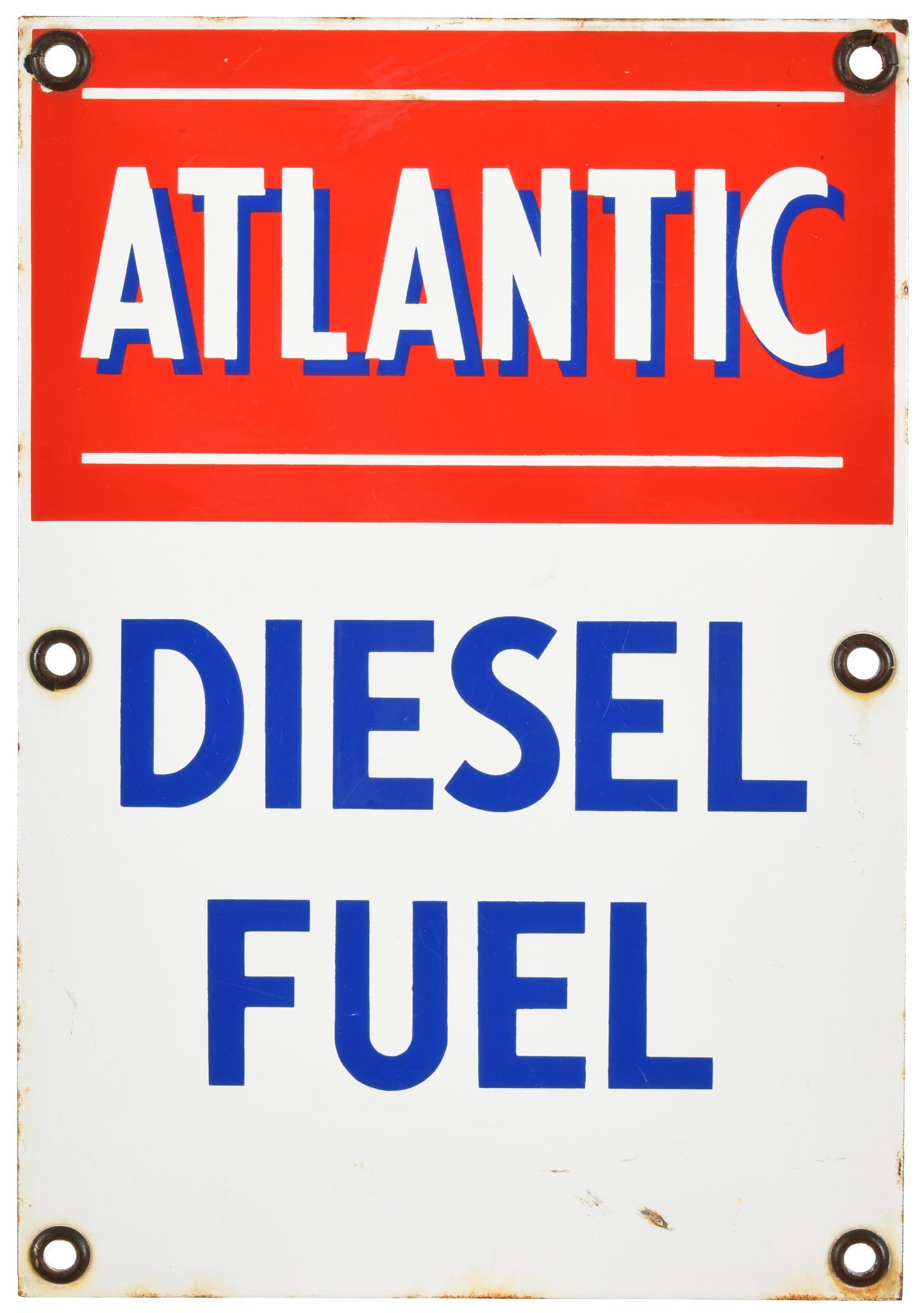 Atlantic Diesel Fuel Gas Pump Plate (1 of 2)