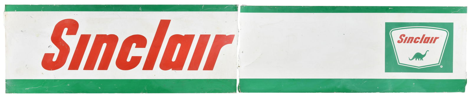 Sinclair 2 Piece Horizontal Sign (1 of 5)