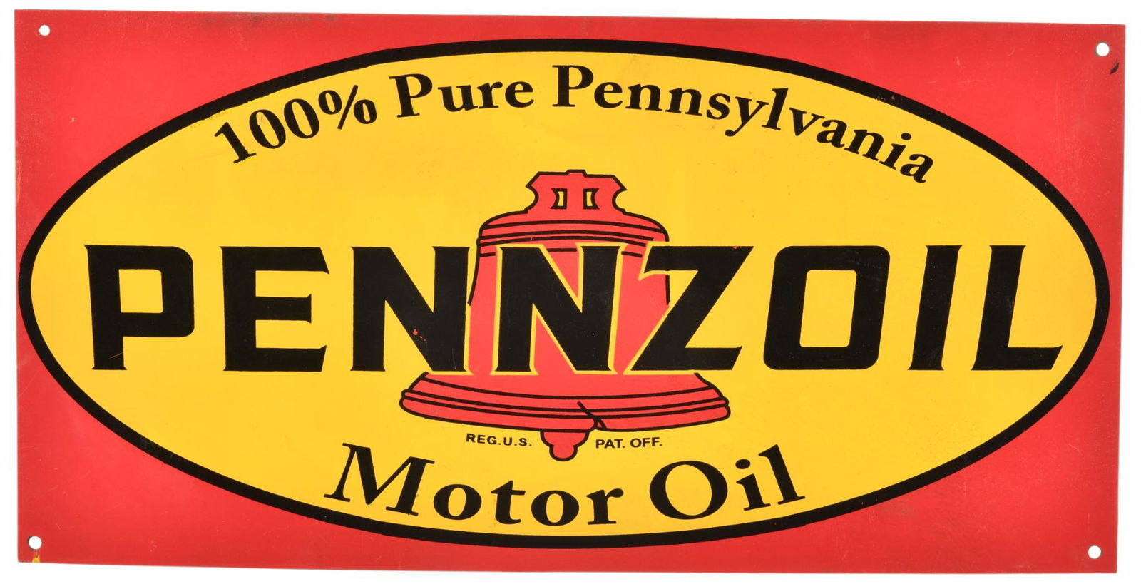 Pennzoil Motor Oil Sign (1 of 2)