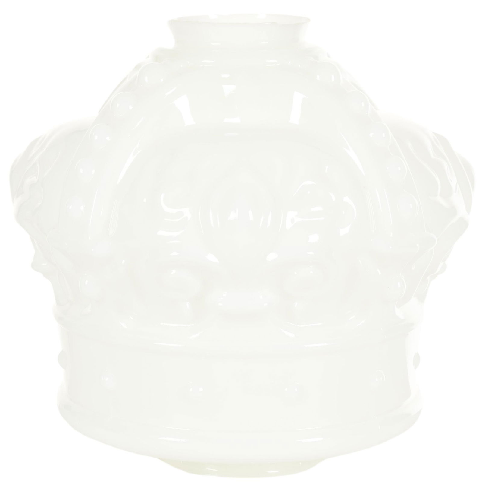 Standard White Crown Hanging Light (1 of 2)