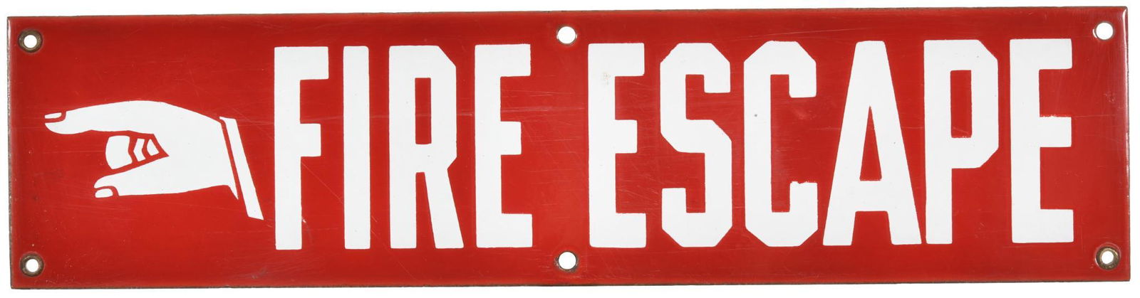 Fire Escape Sign (1 of 2)
