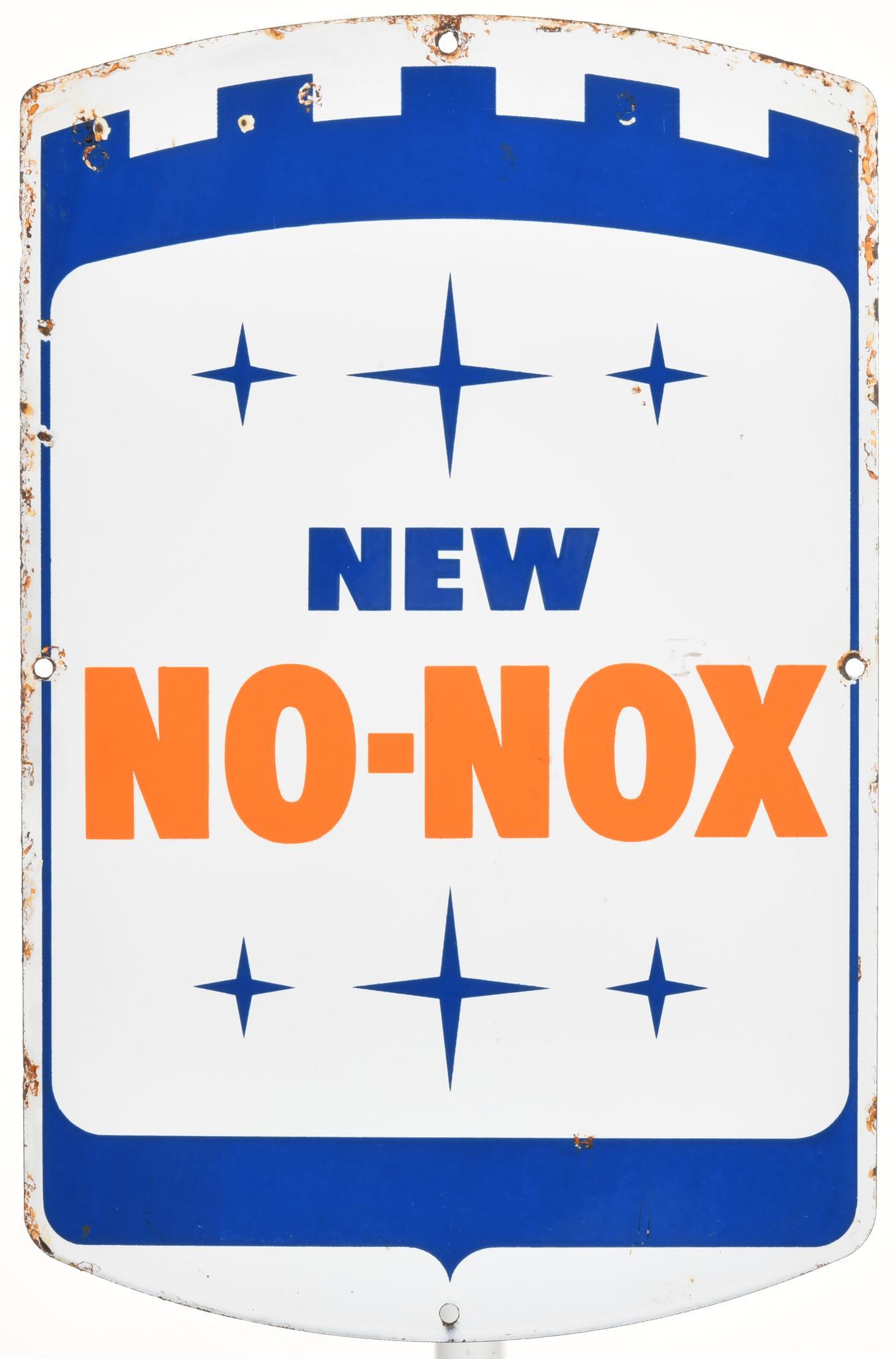 Gulf New No-Nox Gas Pump Plate (1 of 2)
