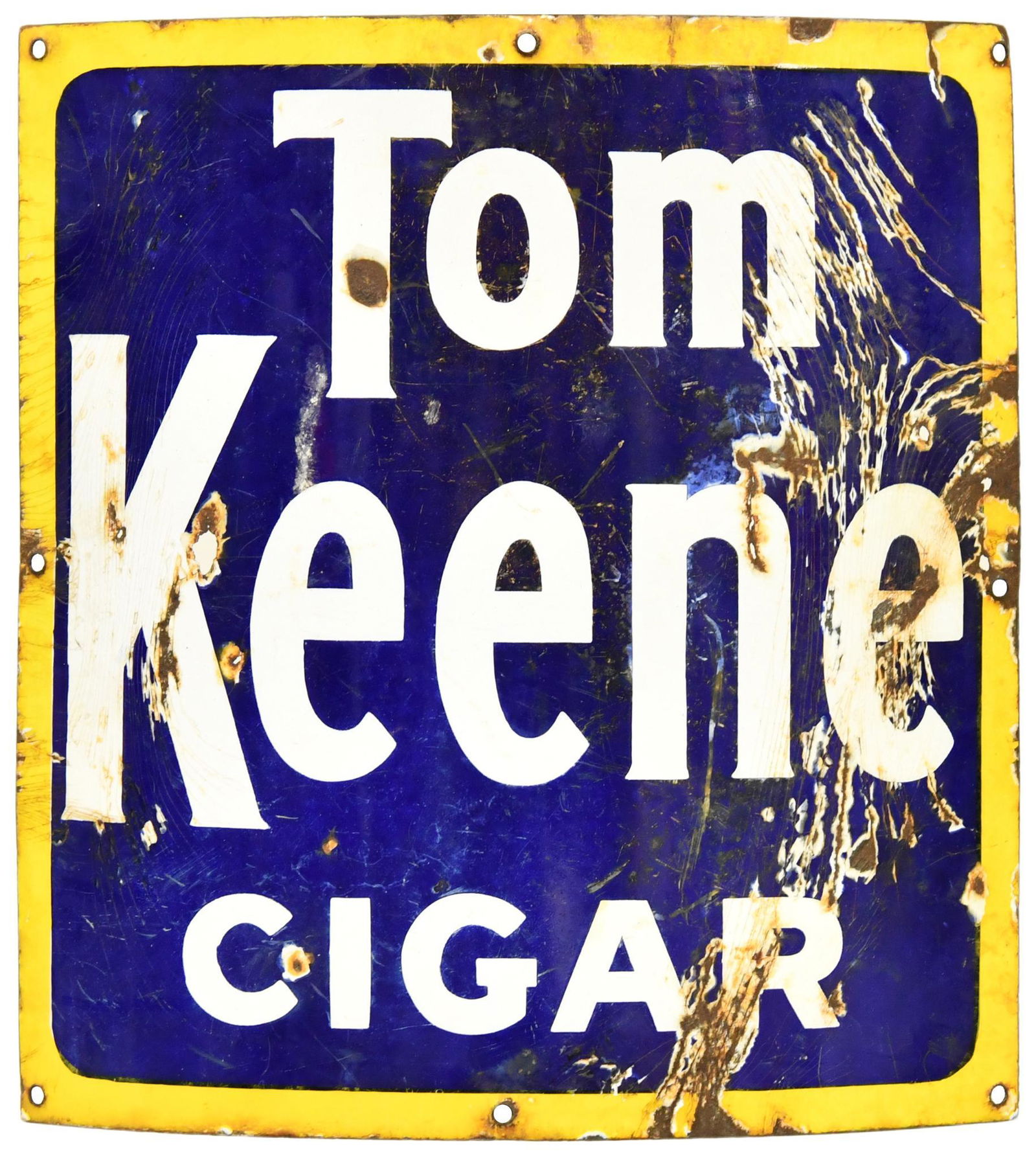 Tom Keene Cigar Curved Sign (1 of 2)