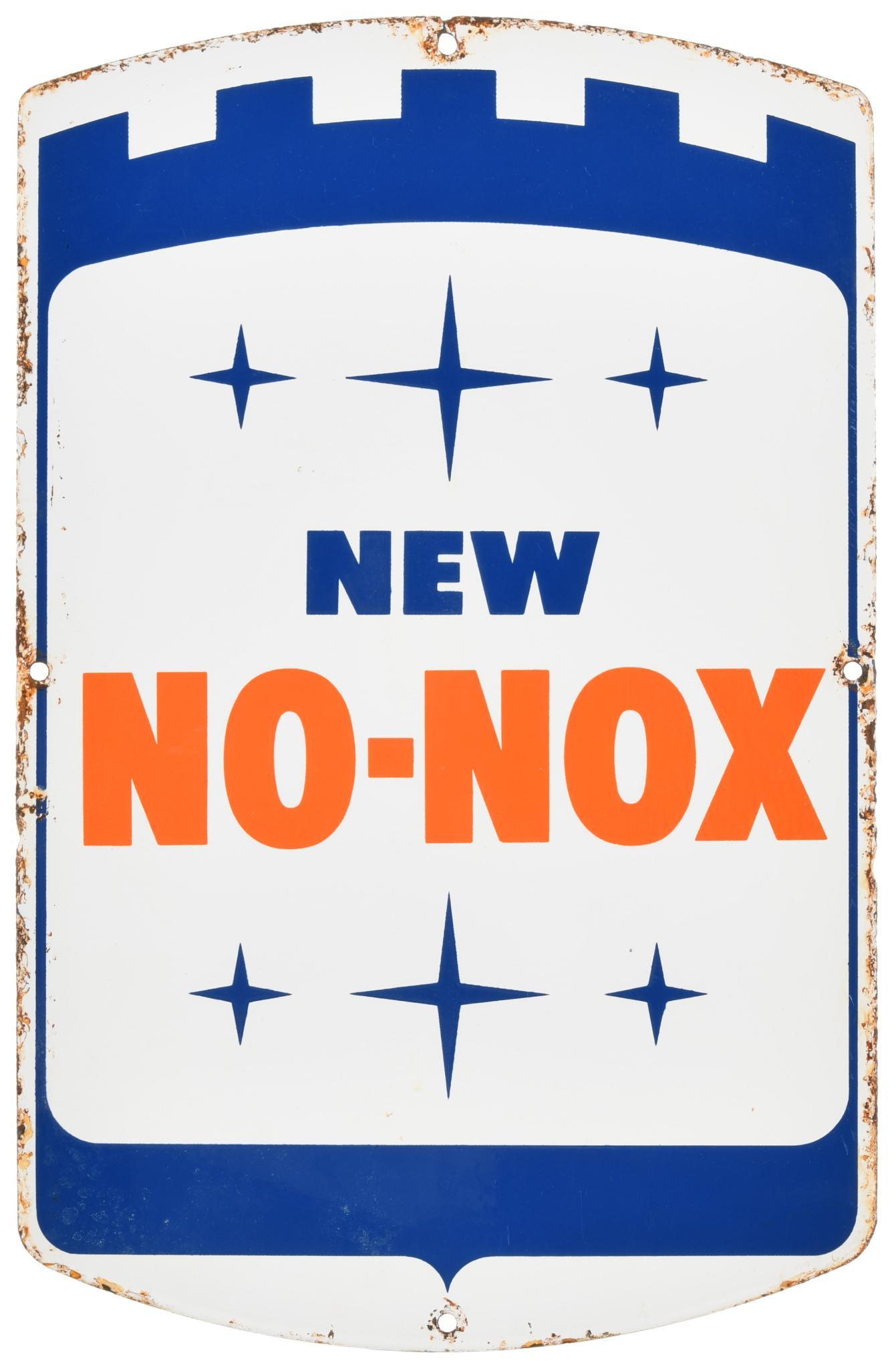 Gulf New No-Nox Gas Pump Plate (1 of 2)
