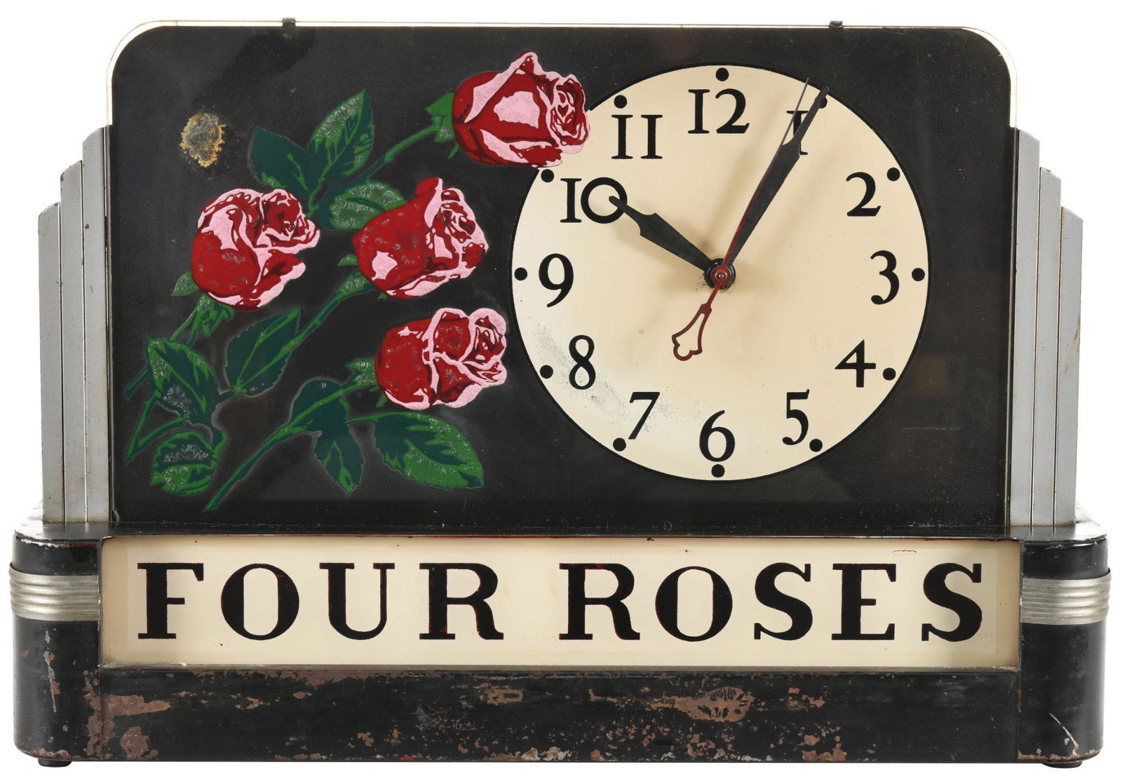 Four Roses Whiskey Clock (1 of 3)