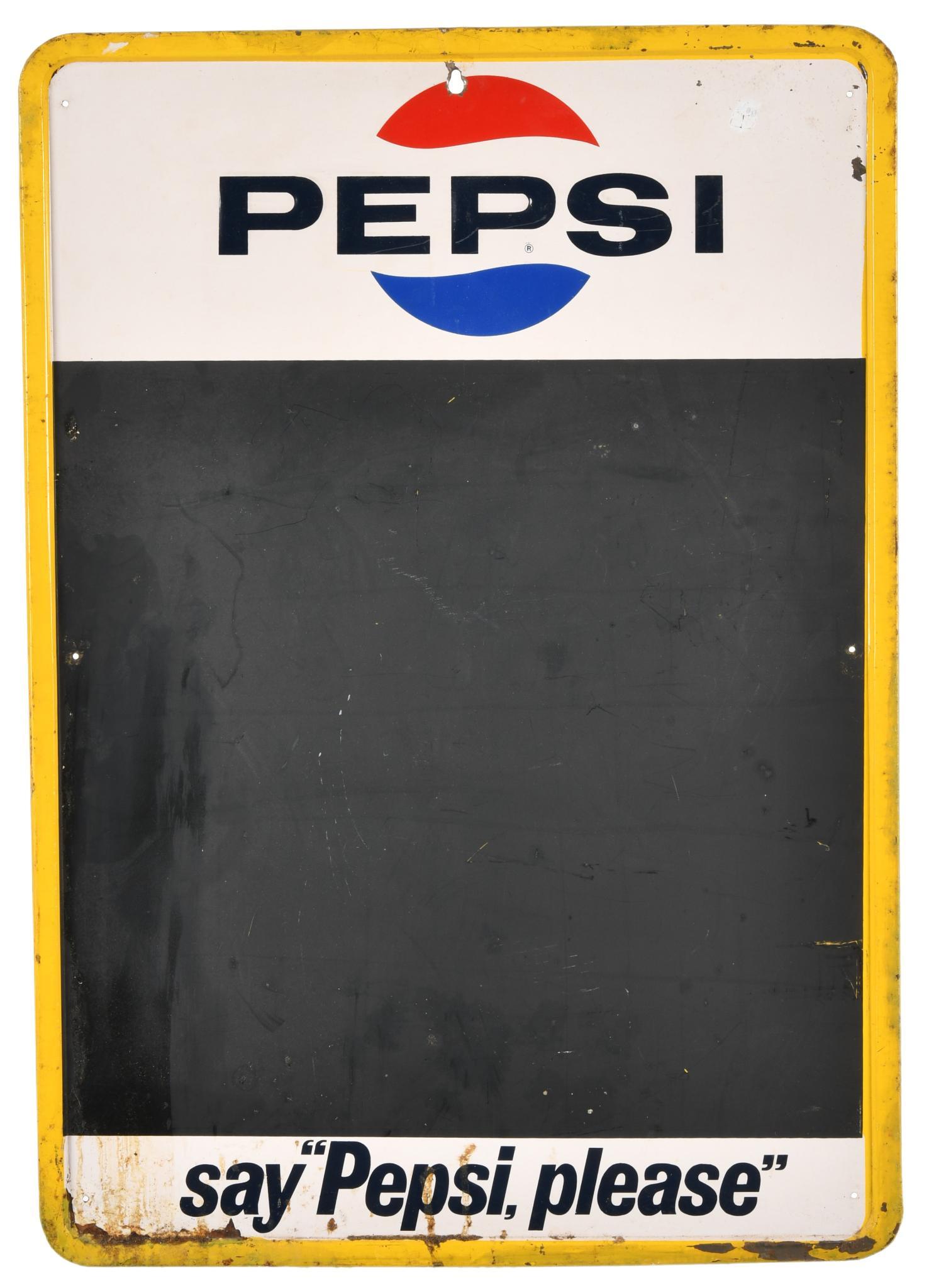 Say "Pepsi, please" Chalkboard Sign (1 of 2)