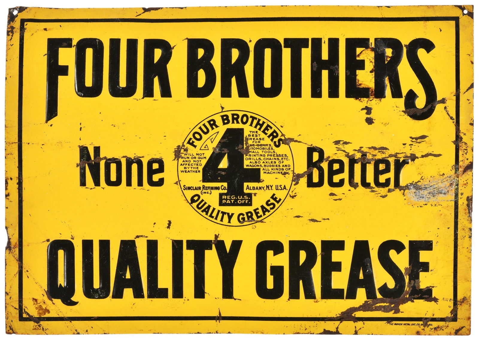 Four Brothers Quality Grease Sign (1 of 2)